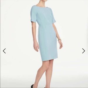 Ann Taylor Factory Boatneck Sheath Dress